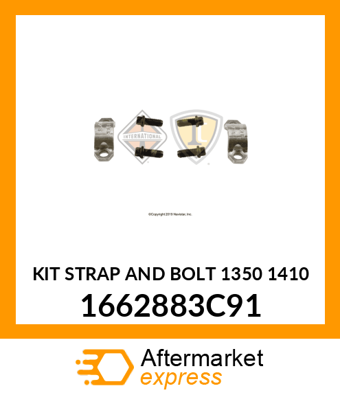 KIT STRAP AND BOLT 1350 1410 1662883C91
