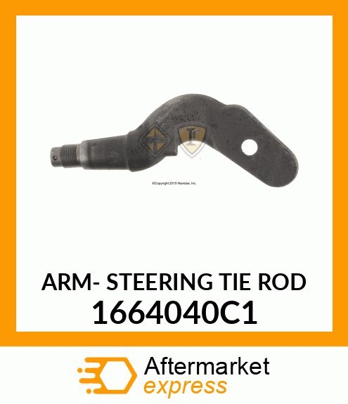 ARM- STEERING TIE ROD 1664040C1