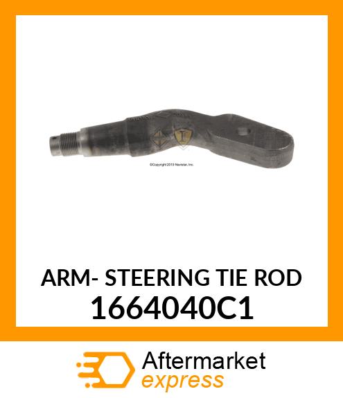 ARM- STEERING TIE ROD 1664040C1