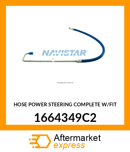 HOSE POWER STEERING COMPLETE W/FIT 1664349C2