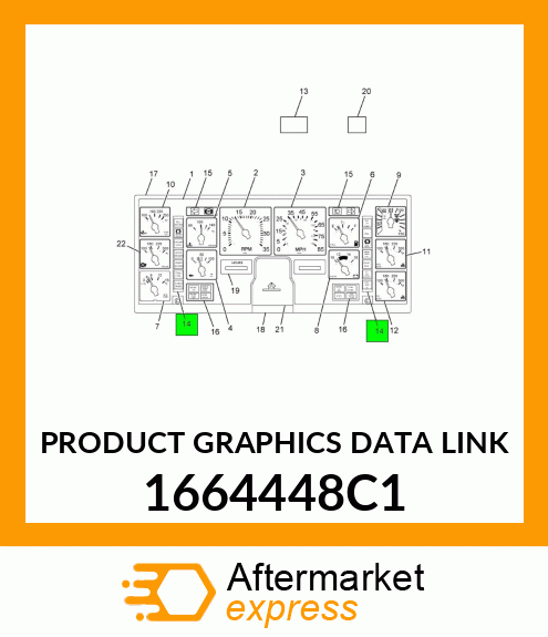 PRODUCT GRAPHICS DATA LINK 1664448C1