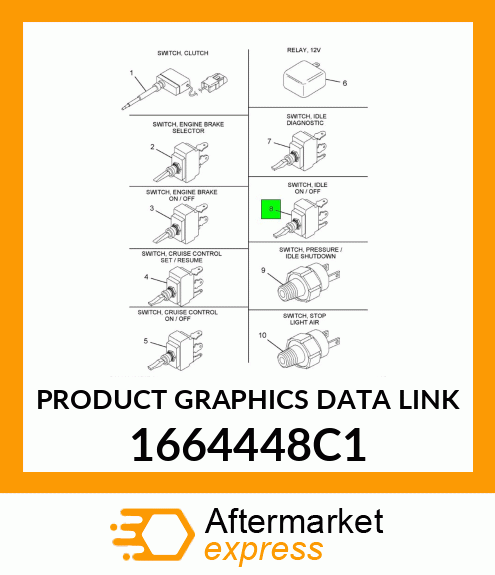 PRODUCT GRAPHICS DATA LINK 1664448C1