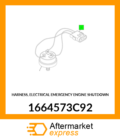 HARNESS, ELECTRICAL EMERGENCY ENGINE SHUTDOWN 1664573C92