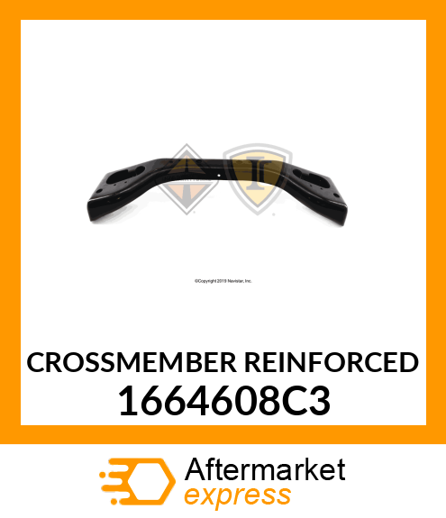 CROSSMEMBER REINFORCED 1664608C3