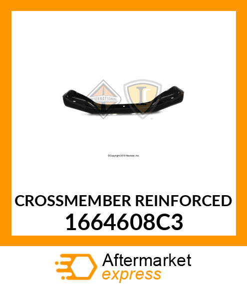 CROSSMEMBER REINFORCED 1664608C3