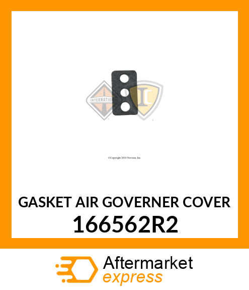 GASKET AIR GOVERNER COVER 166562R2