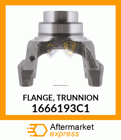 FLANGE, TRUNNION 1666193C1