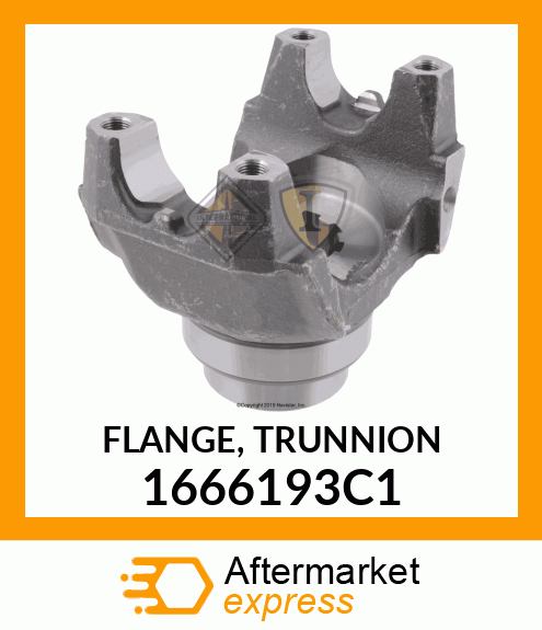 FLANGE, TRUNNION 1666193C1