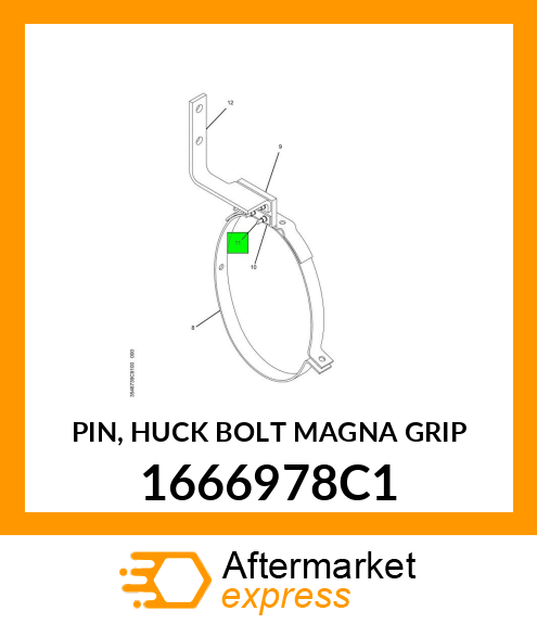 PIN, HUCK BOLT MAGNA GRIP 1666978C1