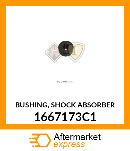 BUSHING, SHOCK ABSORBER 1667173C1