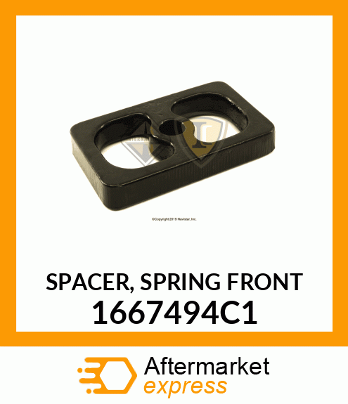 SPACER, SPRING FRONT 1667494C1