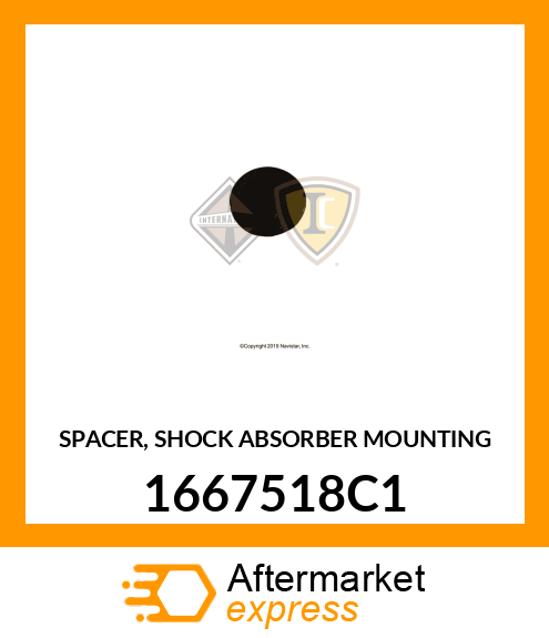 SPACER, SHOCK ABSORBER MOUNTING 1667518C1