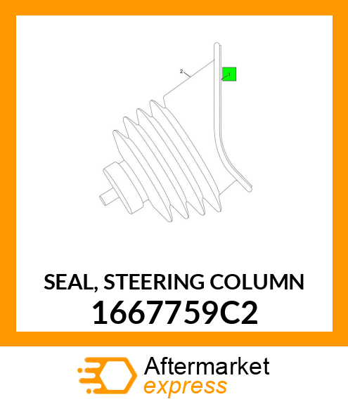 SEAL, STEERING COLUMN 1667759C2