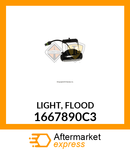 LIGHT, FLOOD 1667890C3