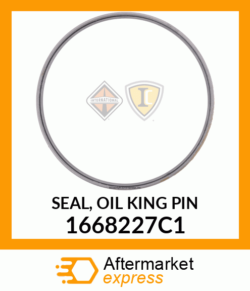 SEAL, OIL KING PIN 1668227C1