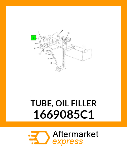 TUBE, OIL FILLER 1669085C1