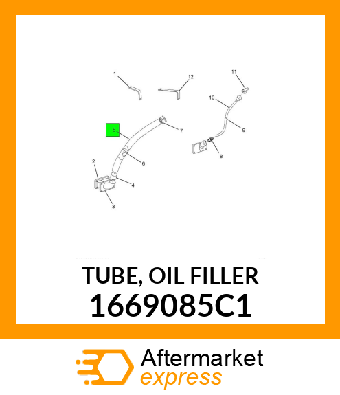 TUBE, OIL FILLER 1669085C1