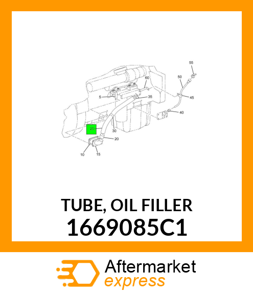 TUBE, OIL FILLER 1669085C1