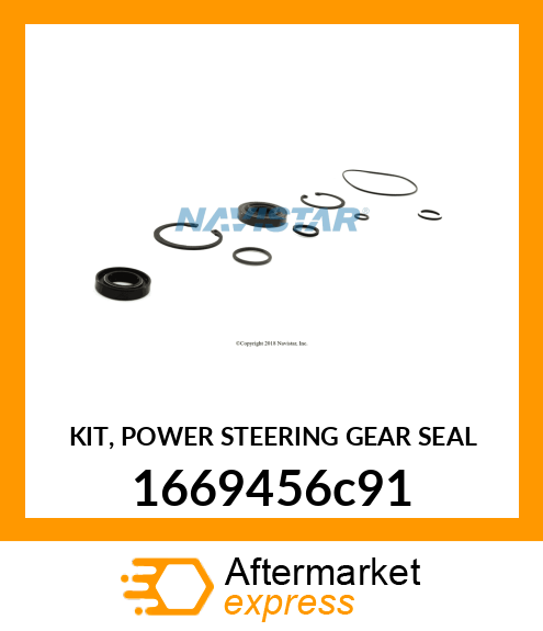 KIT, POWER STEERING GEAR SEAL 1669456c91