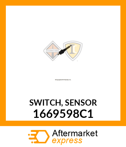 SWITCH, SENSOR 1669598C1