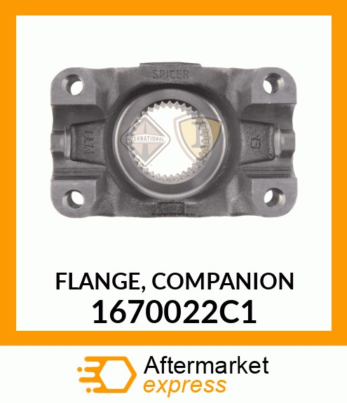 FLANGE, COMPANION 1670022C1