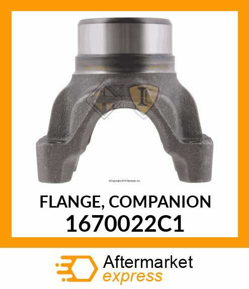 FLANGE, COMPANION 1670022C1