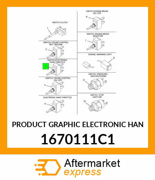 PRODUCT GRAPHIC ELECTRONIC HAN 1670111C1