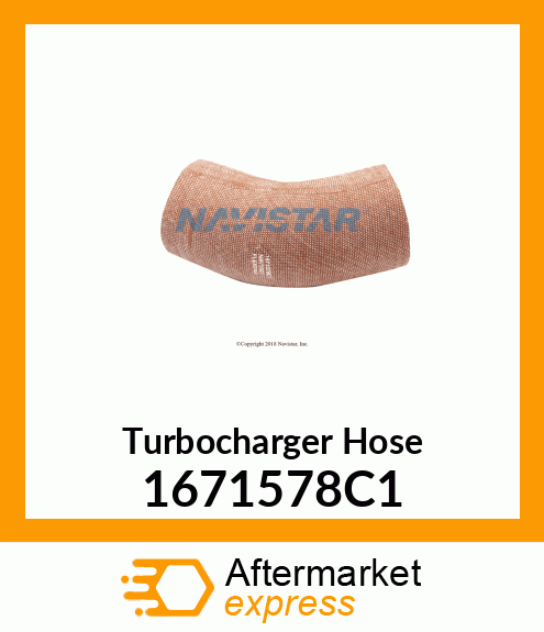 Turbocharger Hose 1671578C1