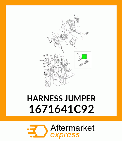 HARNESS JUMPER 1671641C92