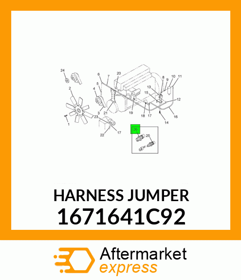 HARNESS JUMPER 1671641C92