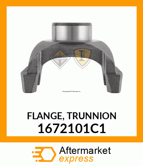 FLANGE, TRUNNION 1672101C1