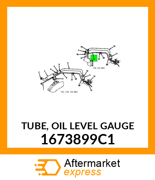 TUBE, OIL LEVEL GAUGE 1673899C1