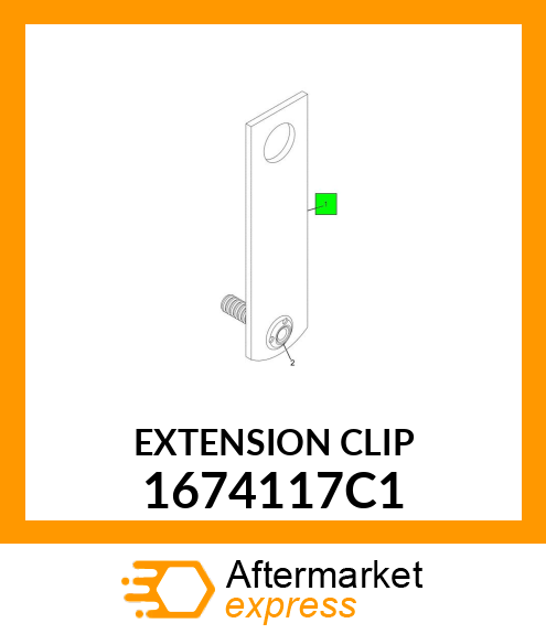 EXTENSION CLIP 1674117C1