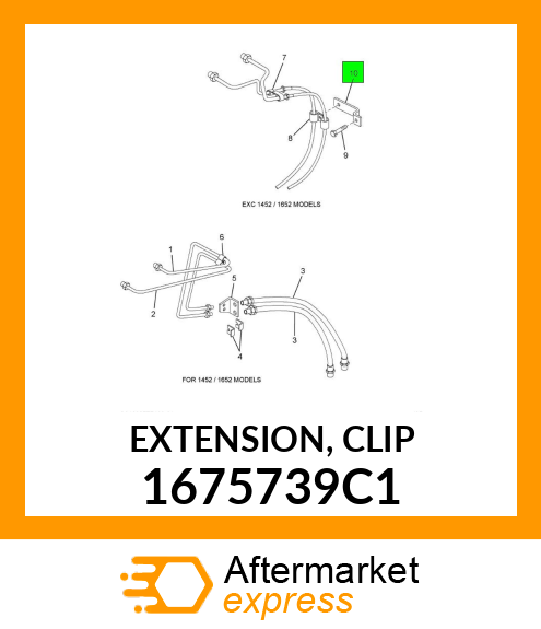 EXTENSION, CLIP 1675739C1