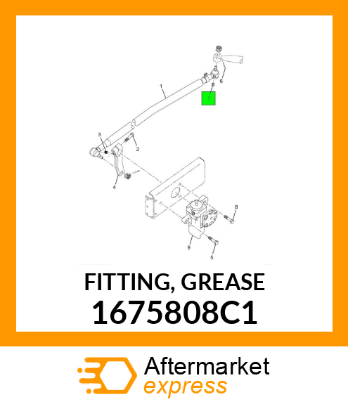 FITTING, GREASE 1675808C1