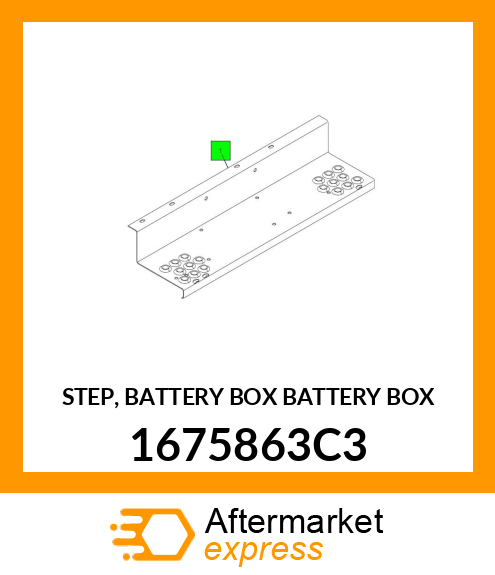STEP, BATTERY BOX BATTERY BOX 1675863C3