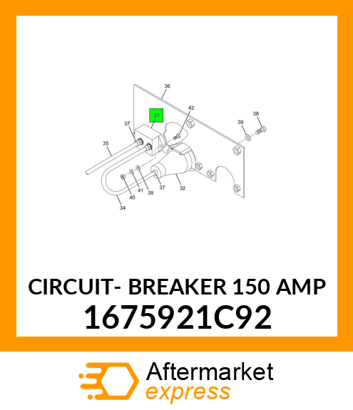 CIRCUIT- BREAKER 150 AMP 1675921C92