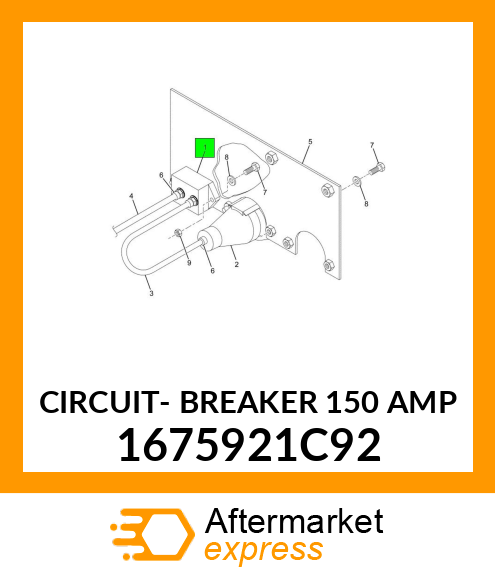 CIRCUIT- BREAKER 150 AMP 1675921C92