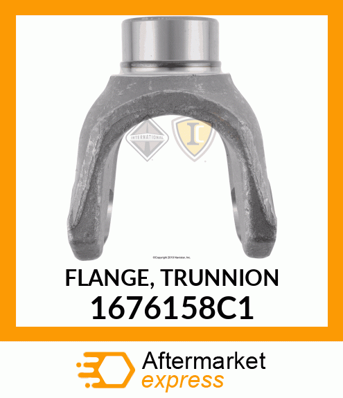 FLANGE, TRUNNION 1676158C1