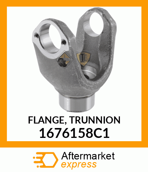 FLANGE, TRUNNION 1676158C1