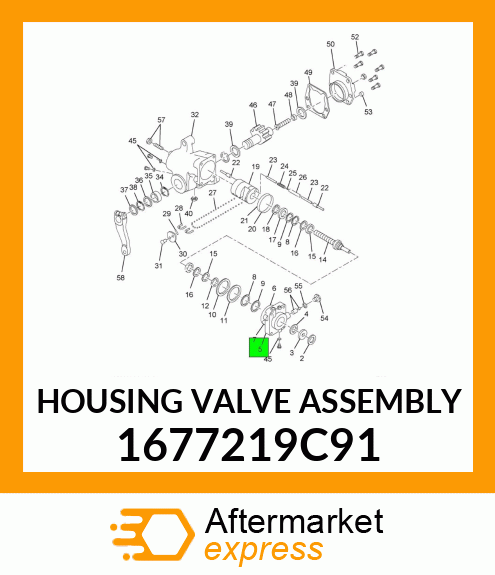 HOUSING VALVE ASSEMBLY 1677219C91