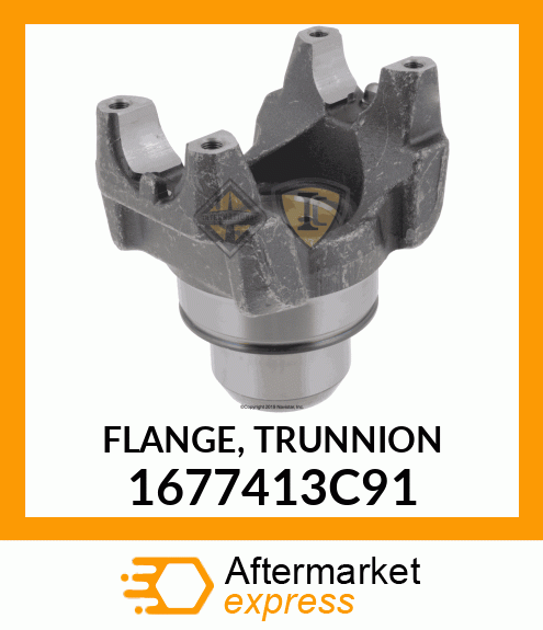 FLANGE, TRUNNION 1677413C91