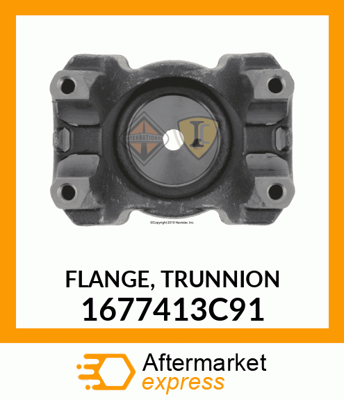 FLANGE, TRUNNION 1677413C91