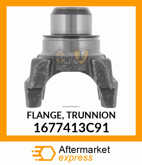 FLANGE, TRUNNION 1677413C91