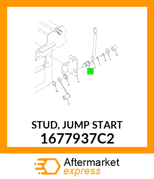 STUD, JUMP START 1677937C2