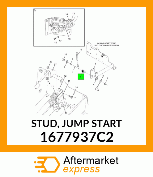 STUD, JUMP START 1677937C2