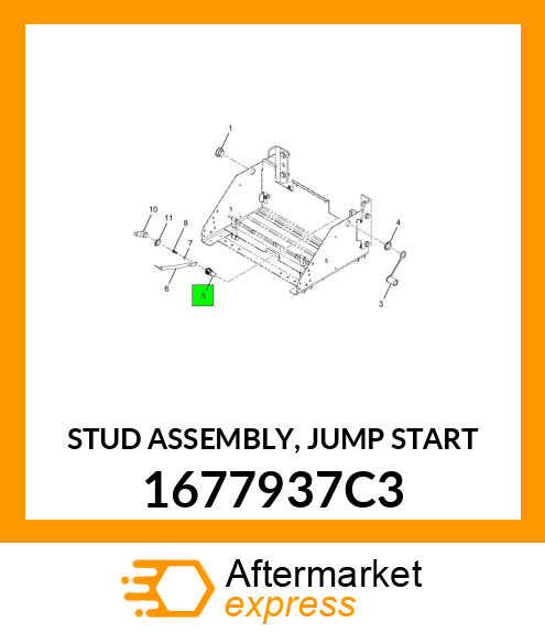 STUD ASSEMBLY, JUMP START 1677937C3