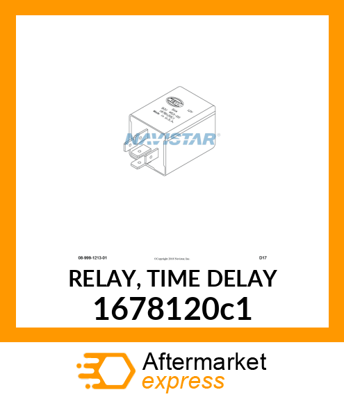 RELAY, TIME DELAY 1678120c1