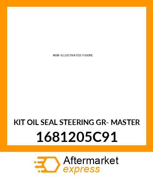 KIT OIL SEAL STEERING GR- MASTER 1681205C91