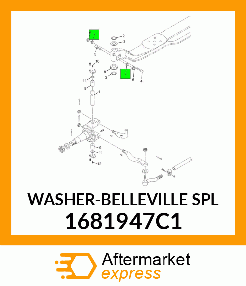 WASHER-BELLEVILLE SPL 1681947C1